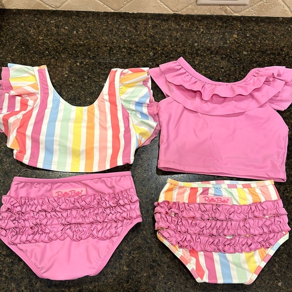 Ruffle Butts Other - Ruffle Butts 4T swimsuit mix and match 2 piece
